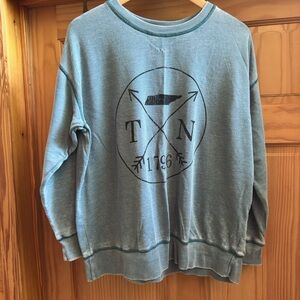 Maurices Teal TN Knit Top